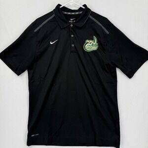 Nike Charlotte 49ers Dri-FIT Polo Shirt Mens Large Black 615689-020 NCAA Golf